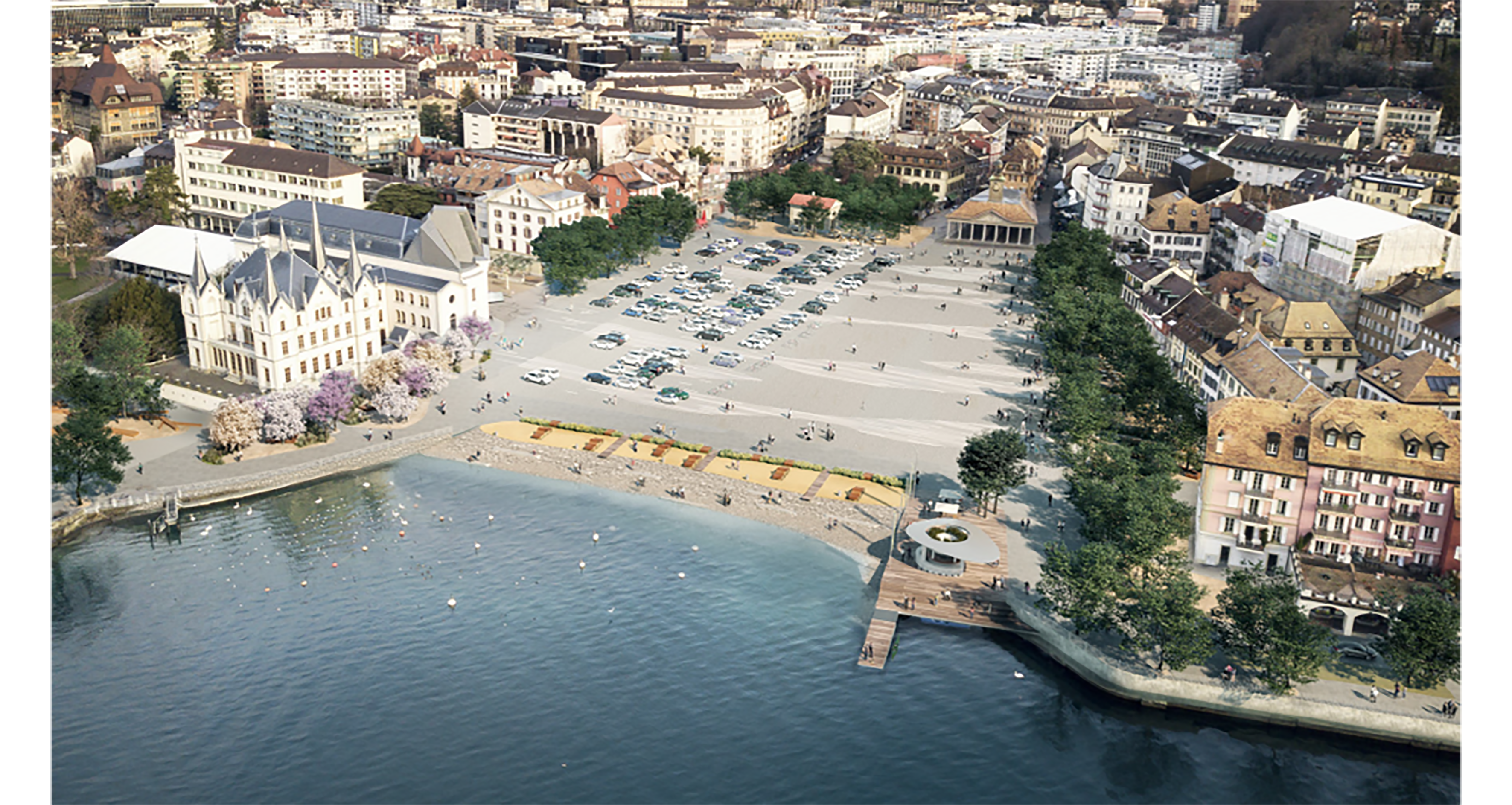 Vevey - Réaménagement de la place du Marché